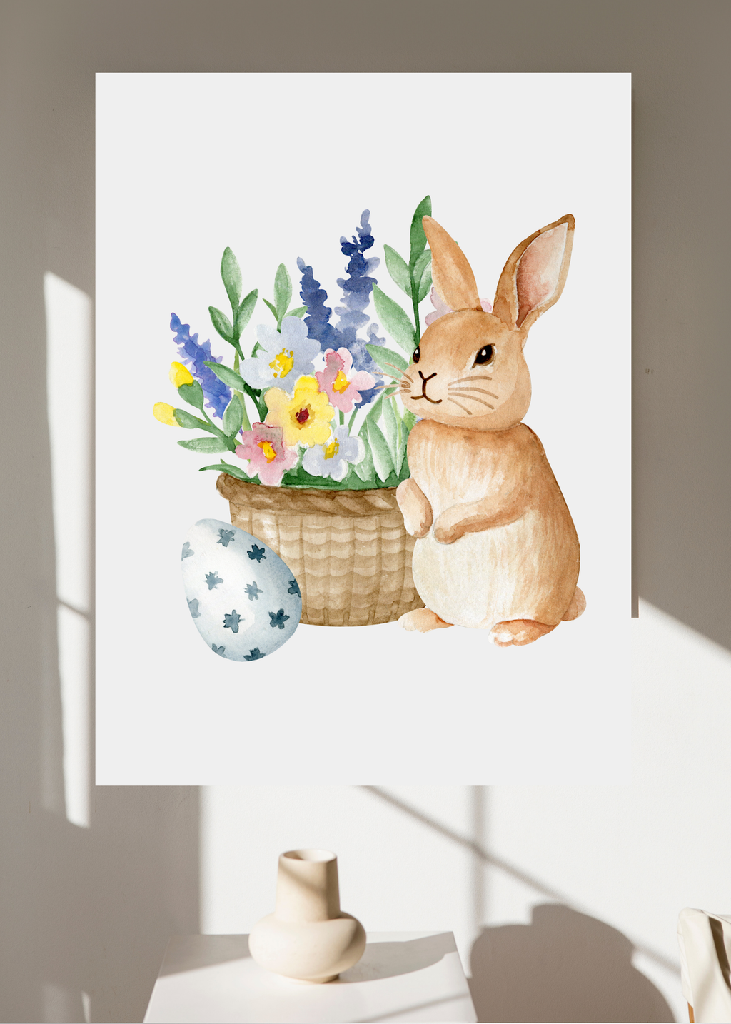 70 Easter Rabbit Kids Room & Nursery Wall Art - Instant Download