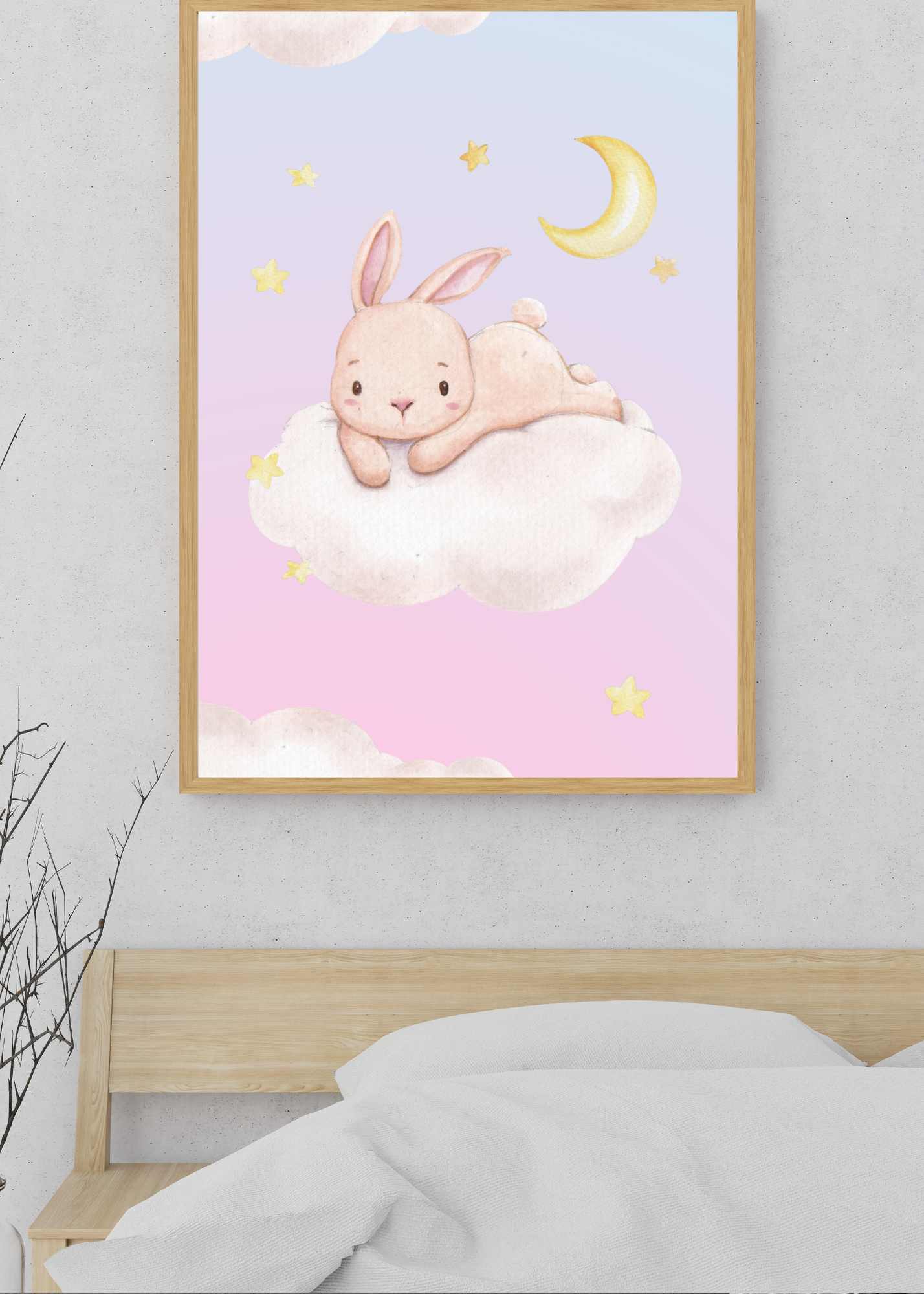 70 Easter Rabbit Kids Room & Nursery Wall Art - Instant Download