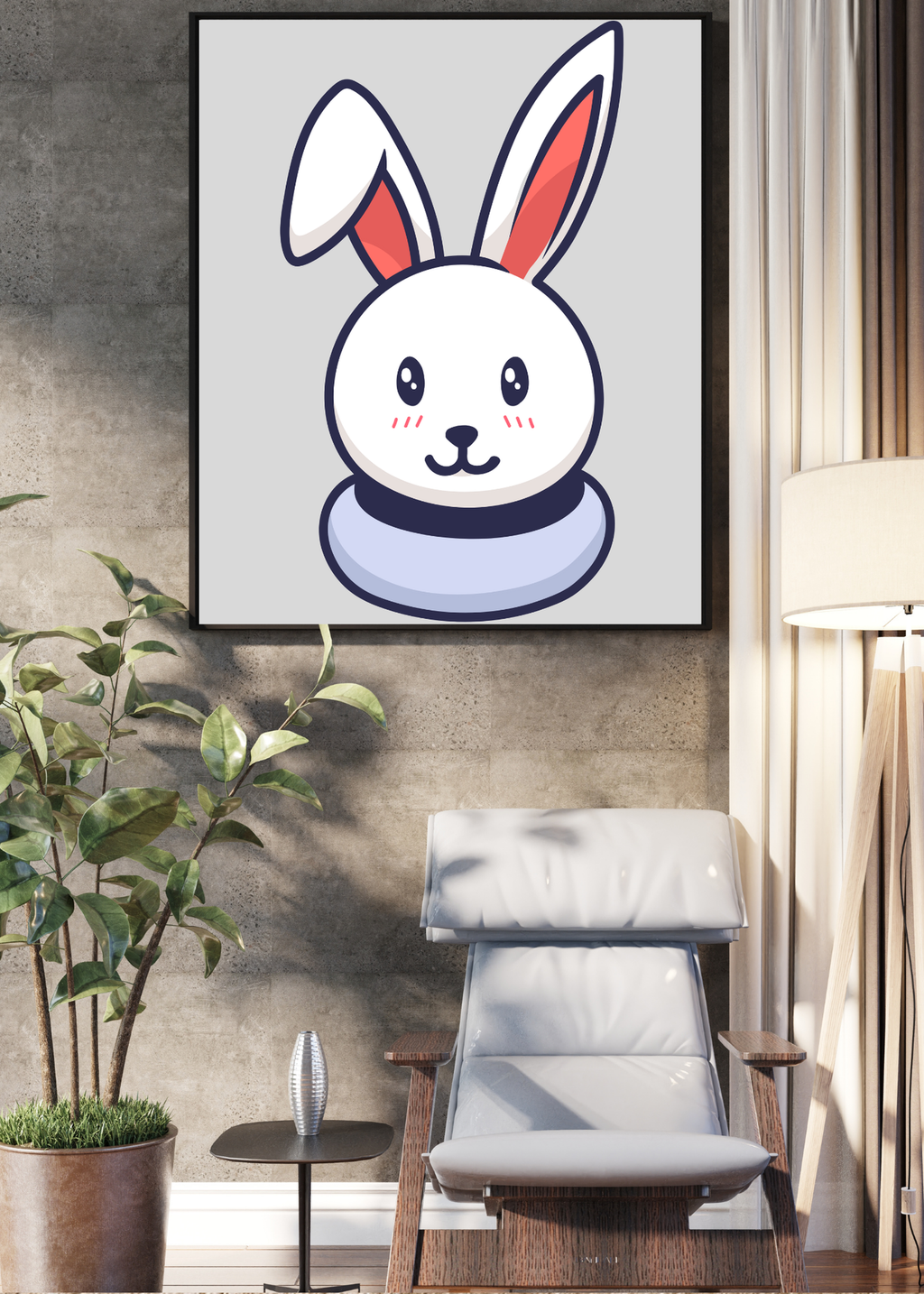 70 Easter Rabbit Kids Room & Nursery Wall Art - Instant Download