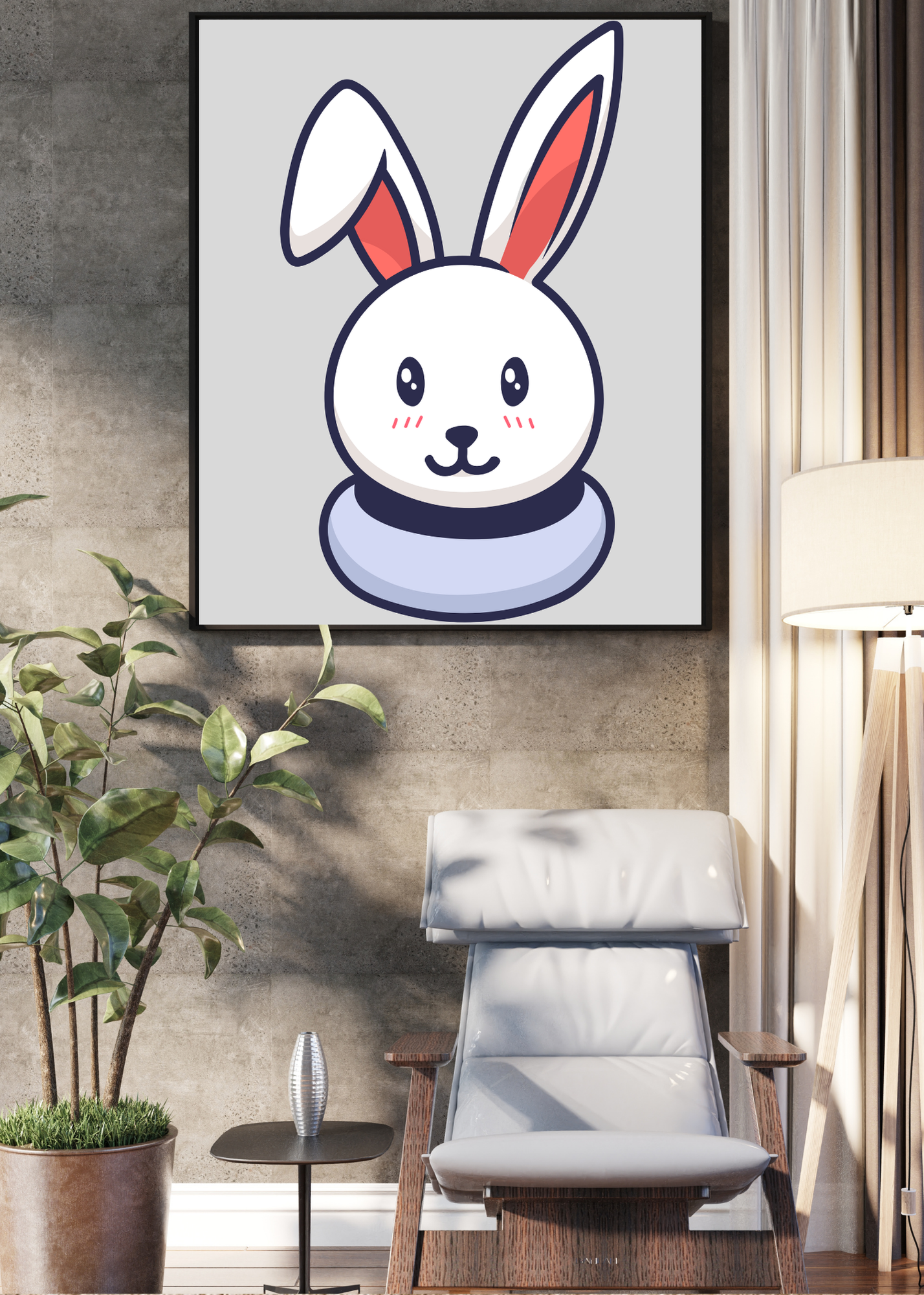 70 Easter Rabbit Kids Room & Nursery Wall Art - Instant Download