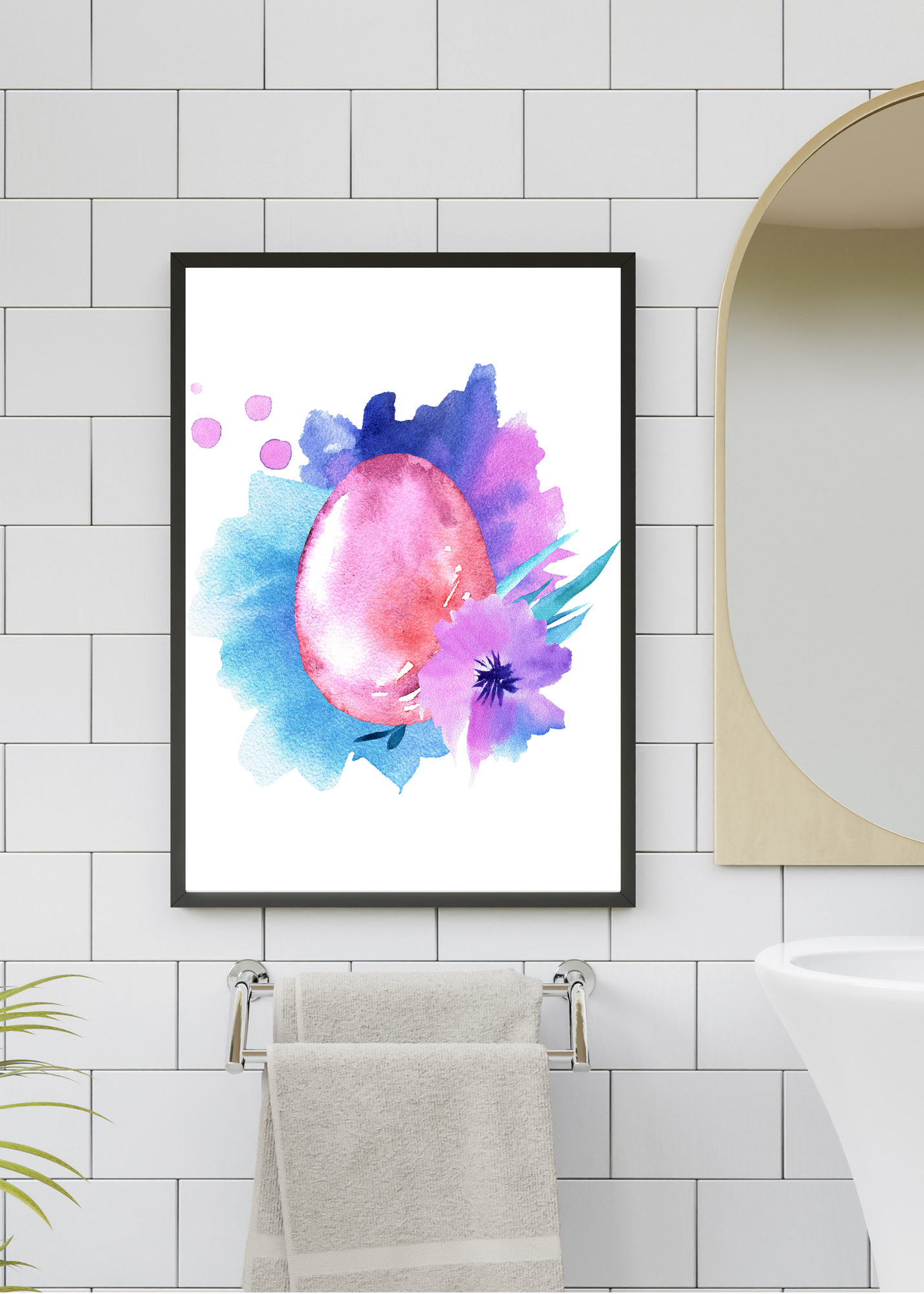 70 Easter Rabbit Kids Room & Nursery Wall Art - Instant Download