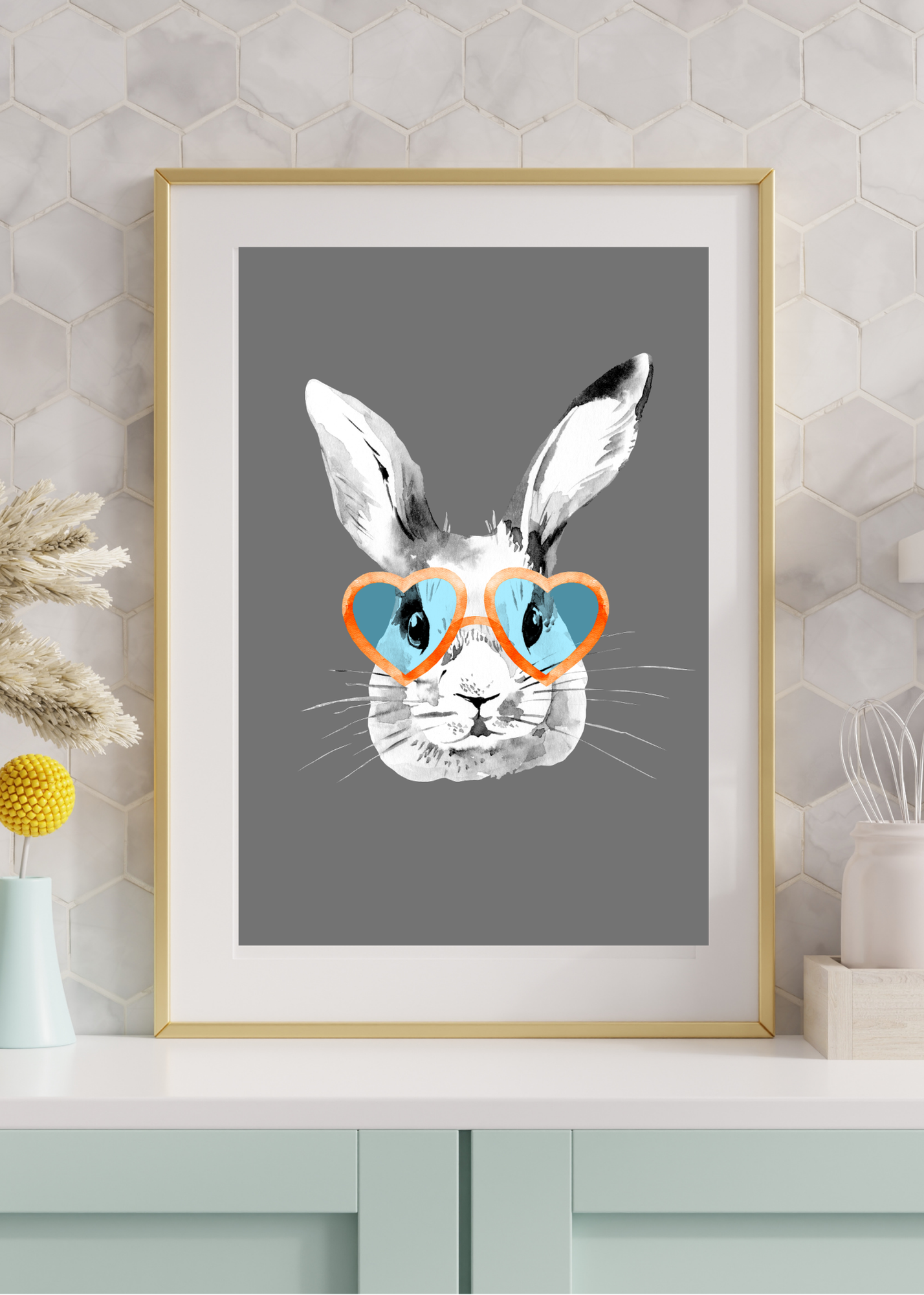 70 Easter Rabbit Kids Room & Nursery Wall Art - Instant Download