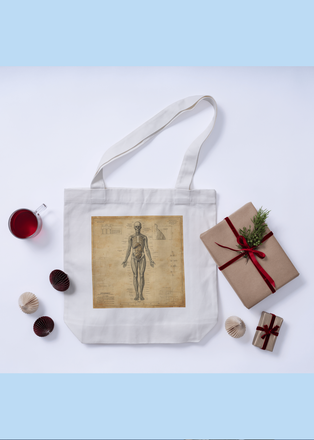 18 Human Anatomy Blueprint Wall Art - Medical Decor & Print on Demand - Instant Download