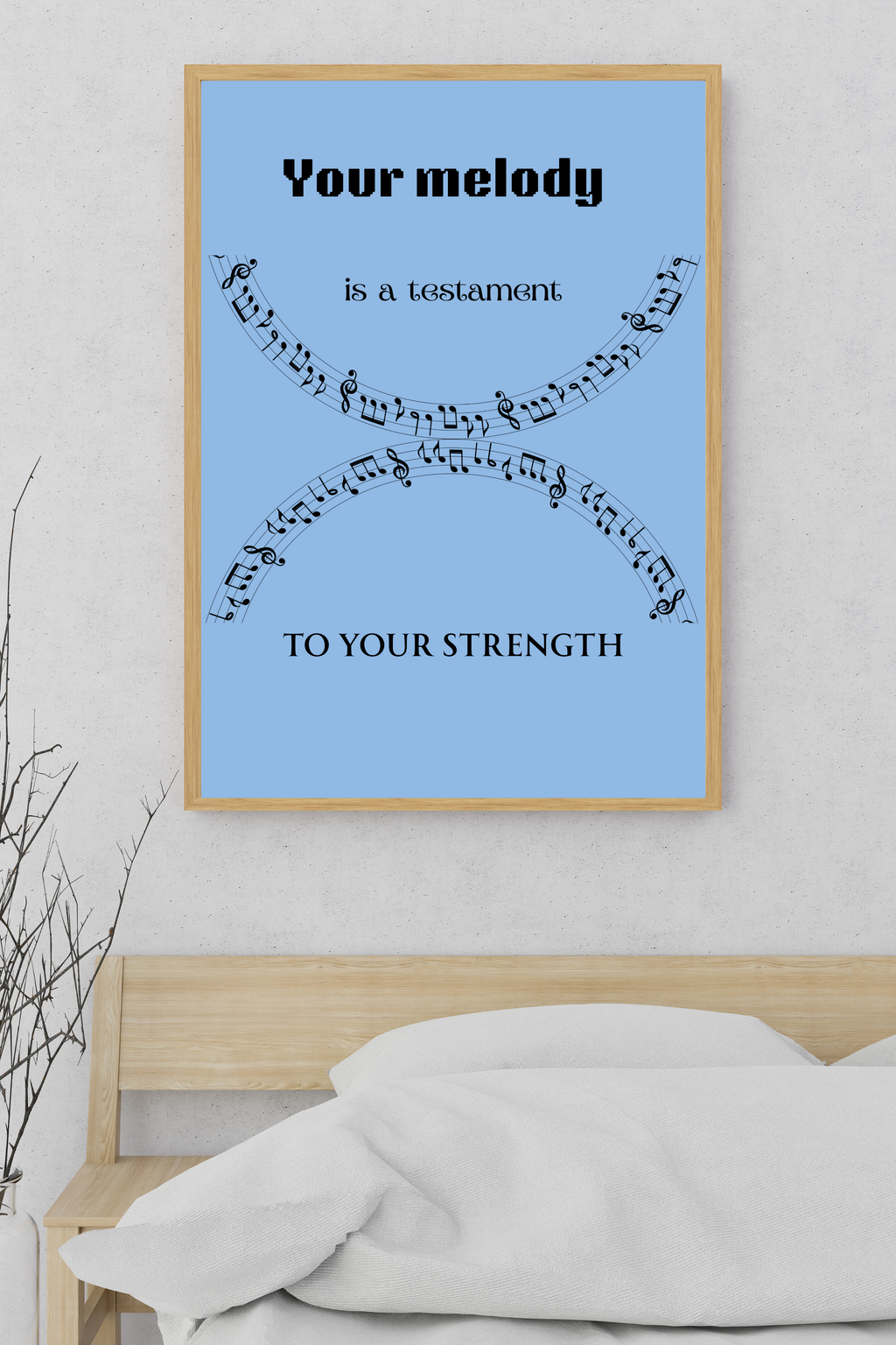27 Musical Note Affirmations for Self-Love & Healing - Digital Wall Art