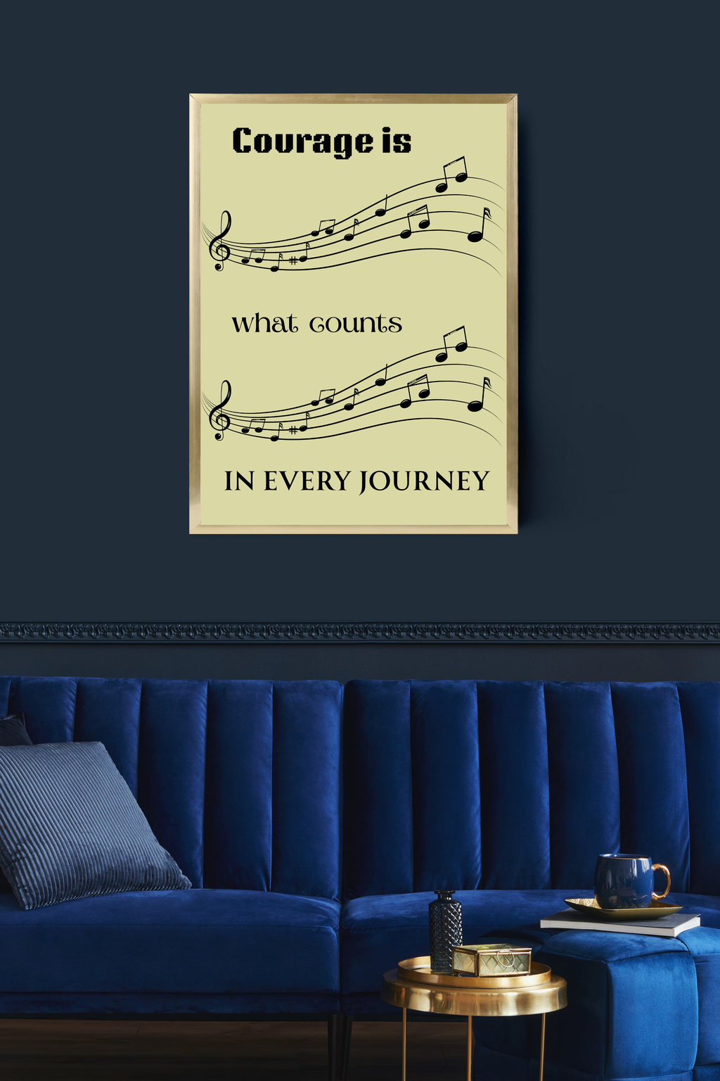 27 Musical Note Affirmations for Self-Love & Healing - Digital Wall Art