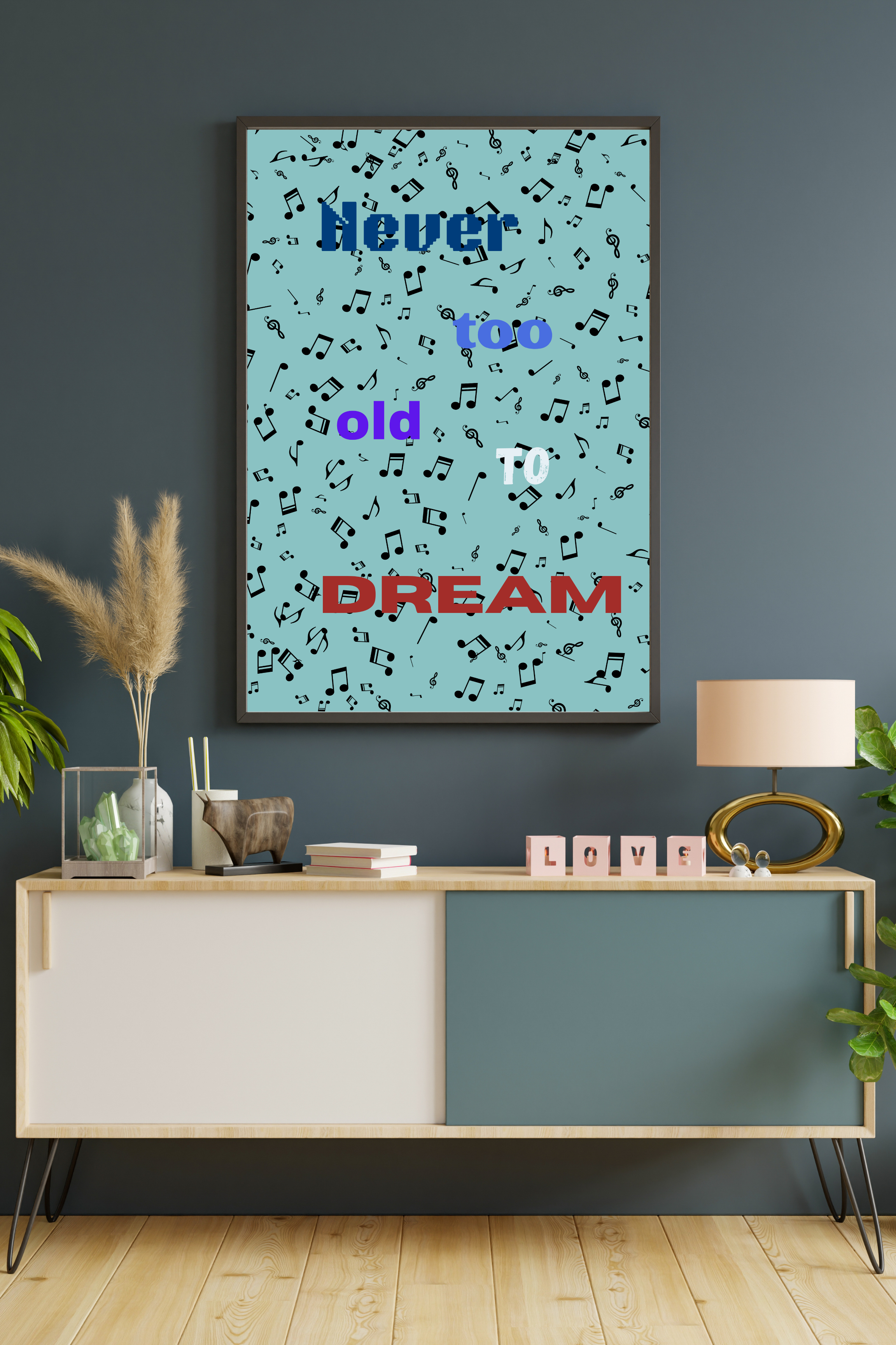 27 Musical Note Affirmations for Self-Love & Healing - Digital Wall Art