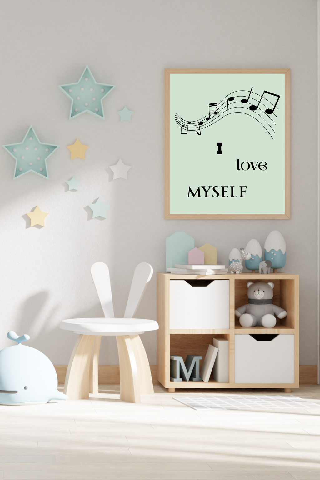 27 Musical Note Affirmations for Self-Love & Healing - Digital Wall Art