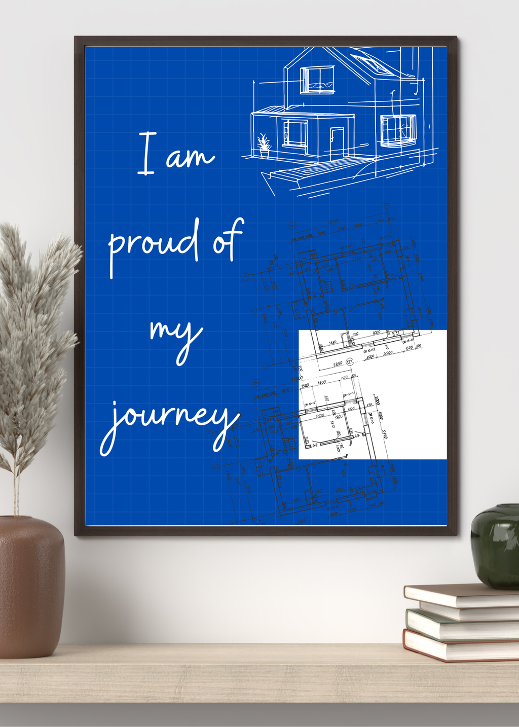 Step-by-Step Blueprint Guide to Overcoming Depression - Digital Wall Art Bundle