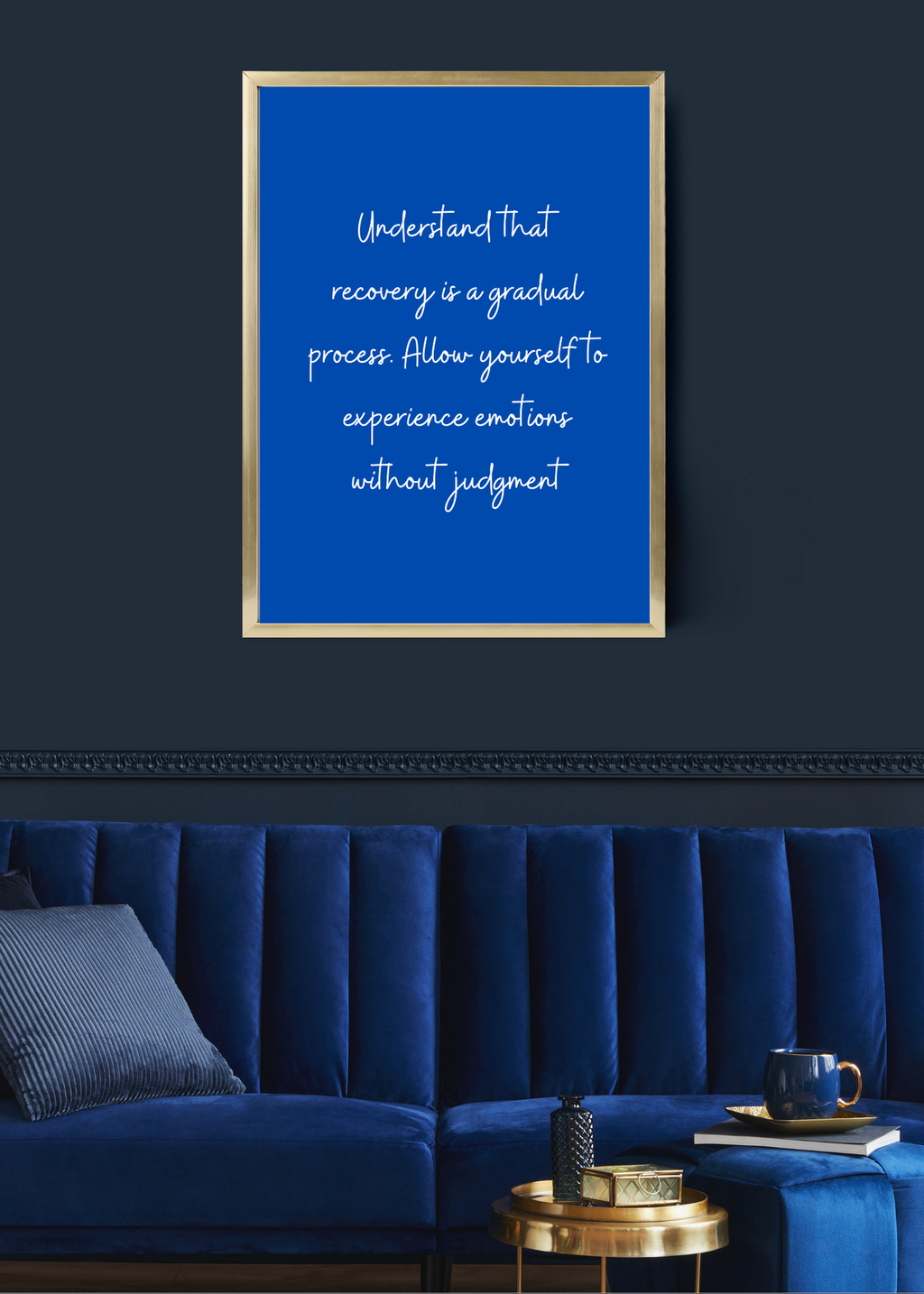 Step-by-Step Blueprint Guide to Overcoming Depression - Digital Wall Art Bundle