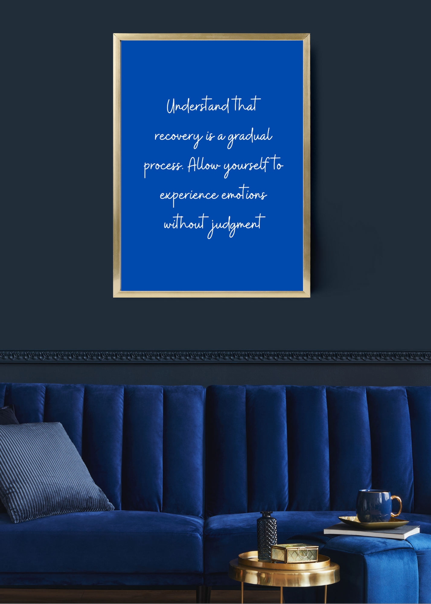 Step-by-Step Blueprint Guide to Overcoming Depression - Digital Wall Art Bundle