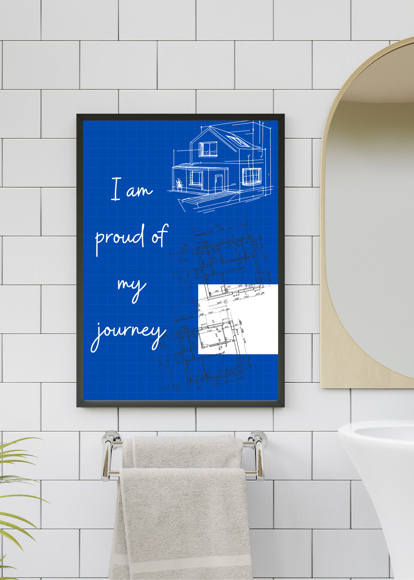 Step-by-Step Blueprint Guide to Overcoming Depression - Digital Wall Art Bundle