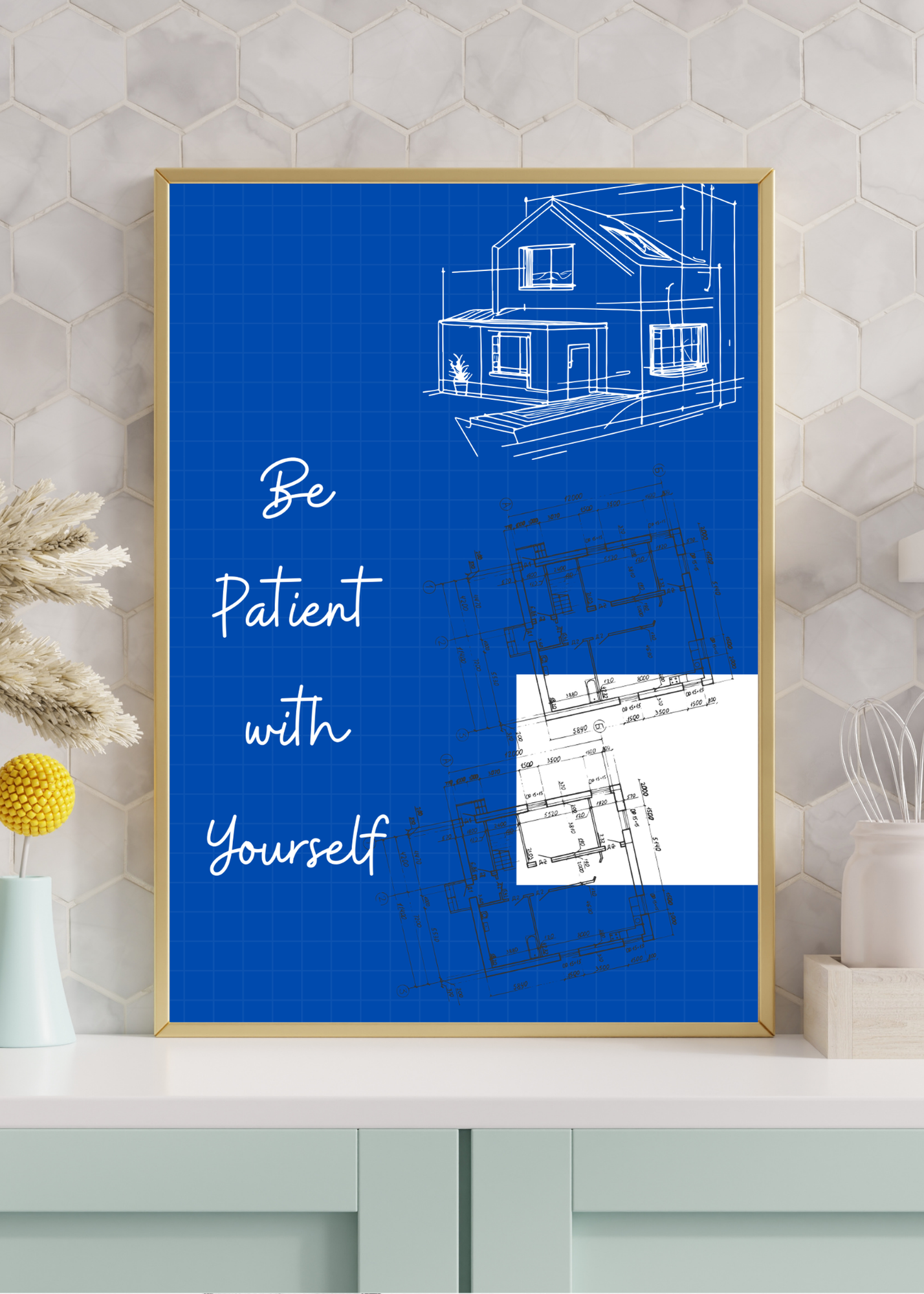 Step-by-Step Blueprint Guide to Overcoming Depression - Digital Wall Art Bundle