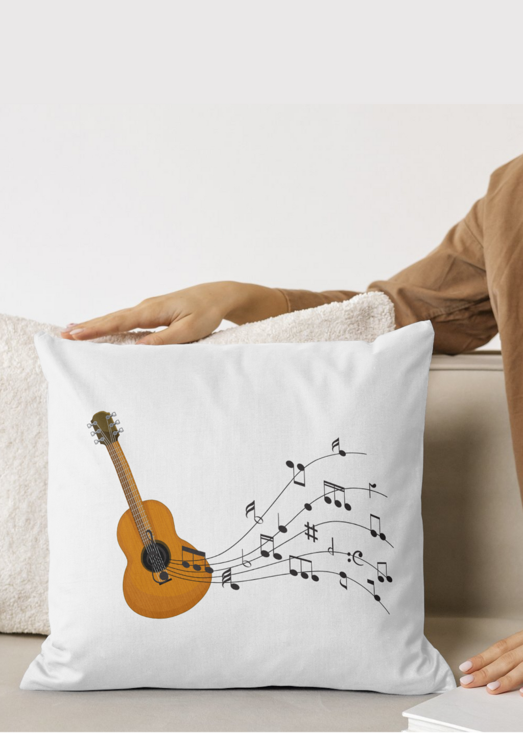 Music Notes Wall Art - 2 Sizes - Home & Studio Decor - Print on Demand - Instant Download