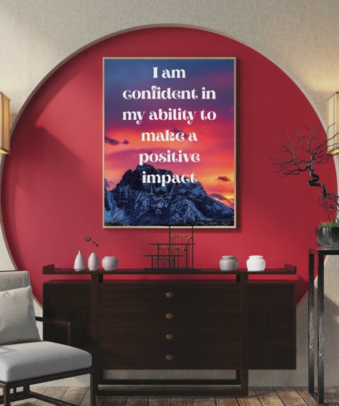 100 Affirmation Quotes for Self-Love & Positivity - 24×36" Digital Download for Wall Art & Print on Demand
