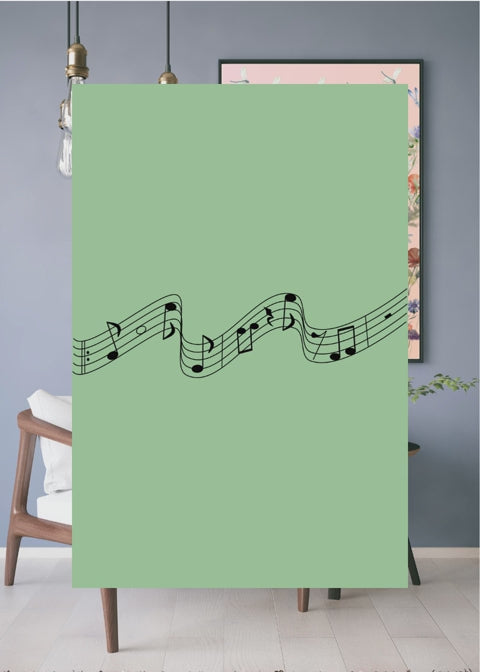 Music Notes Wall Art - 2 Sizes - Home & Studio Decor - Print on Demand - Instant Download
