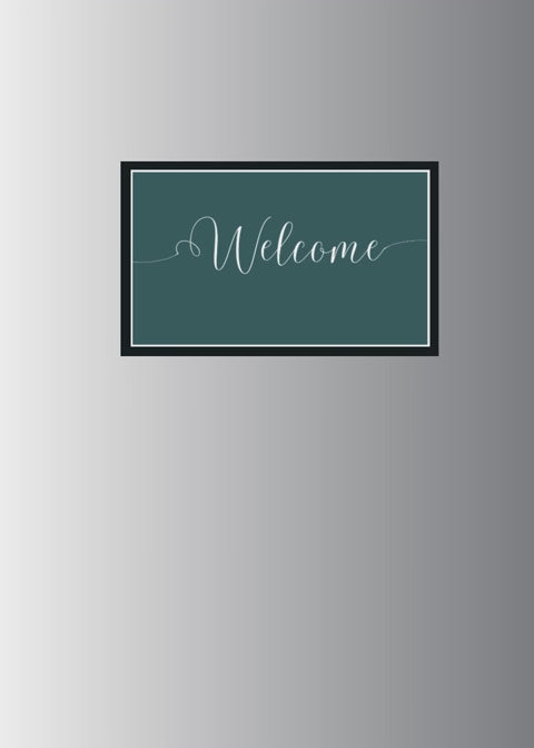 "Welcome" Wall Art - 24 Colors - Entryway & Home Decor - Print on Demand - Instant Download