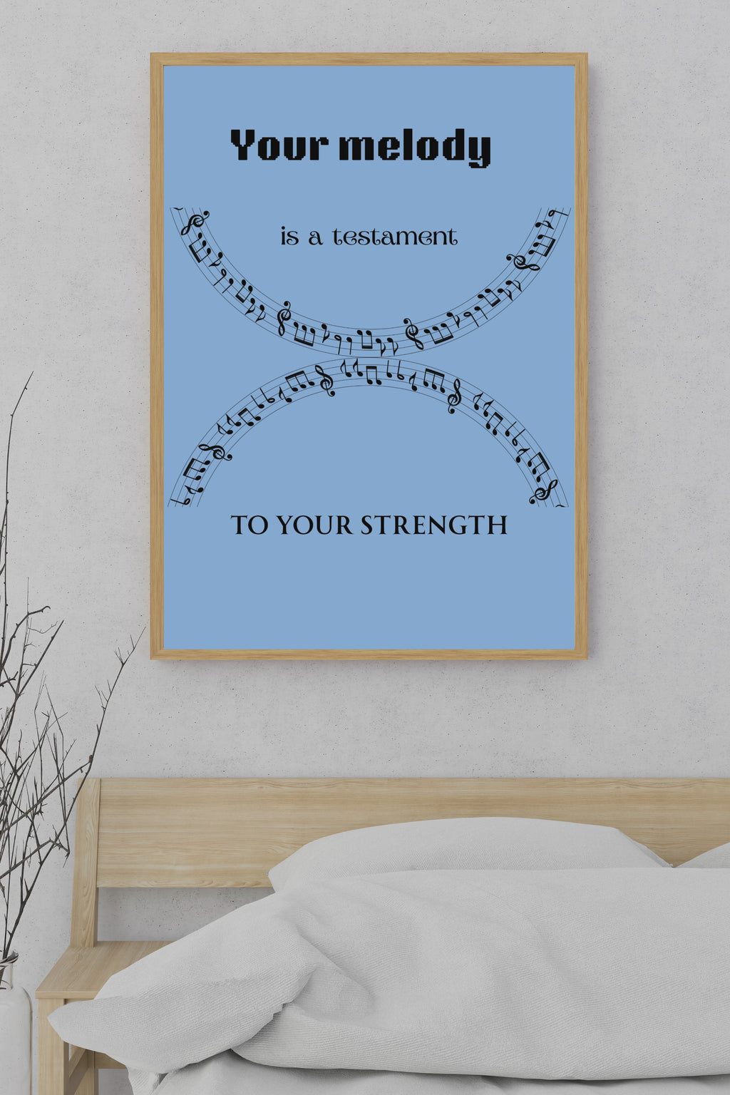 27 Musical Note Affirmations for Self-Love & Healing - Digital Wall Art