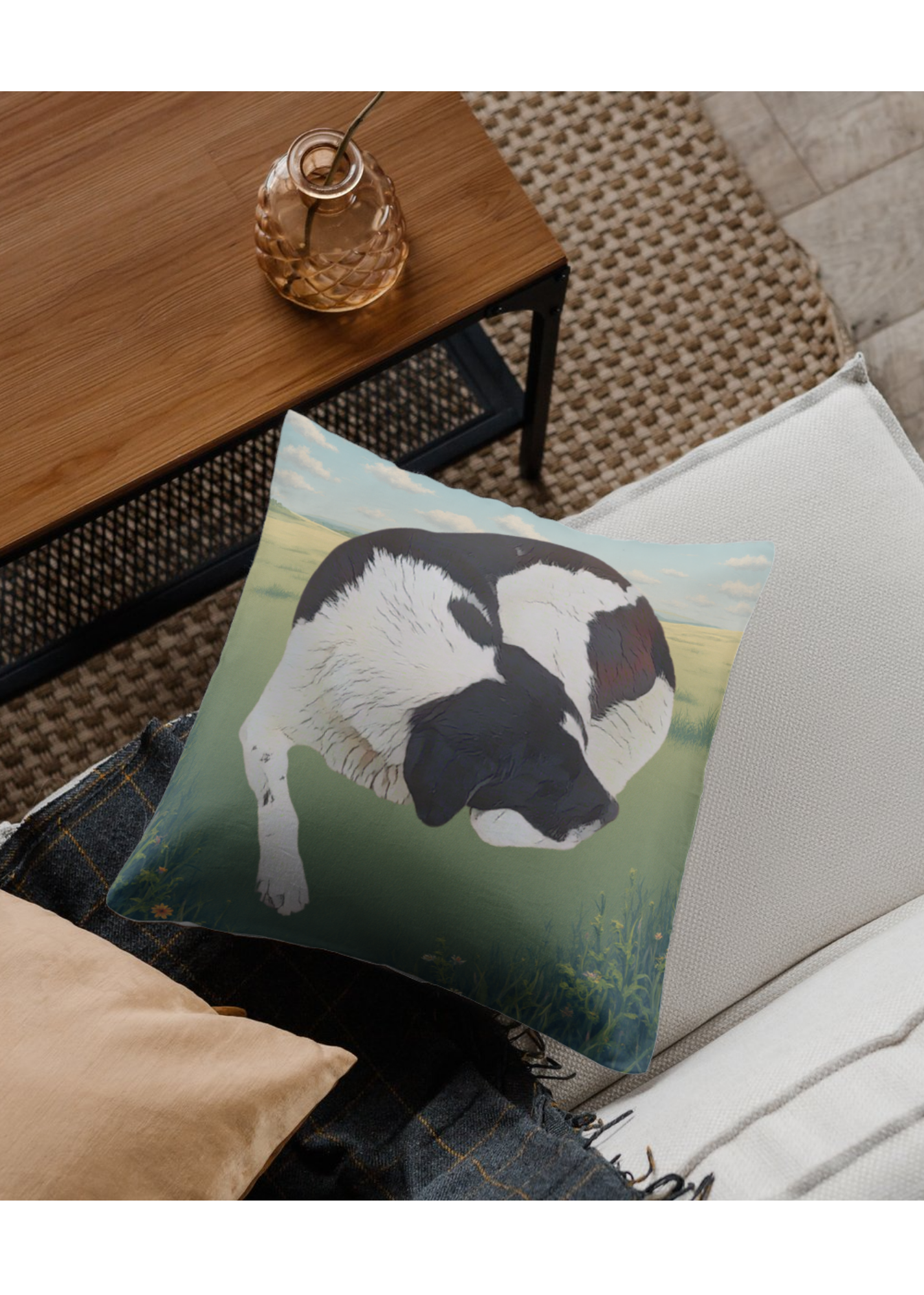 Sleeping Dog Wall Art - Kids Room, Home Decor & Print on Demand