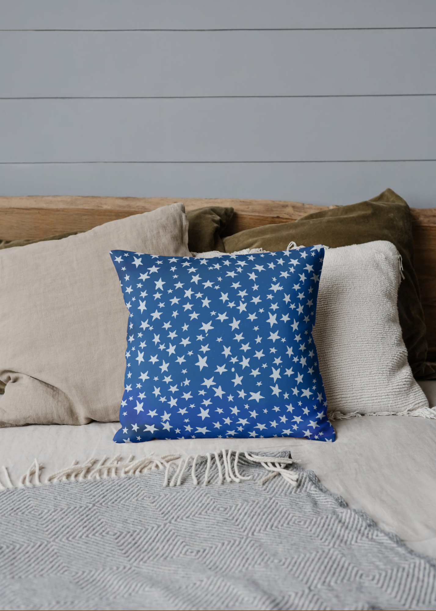 Starry Starry Night Portrait - Digital Wall Art for Kids Room, Nursery, Home Decor & Print on Demand
