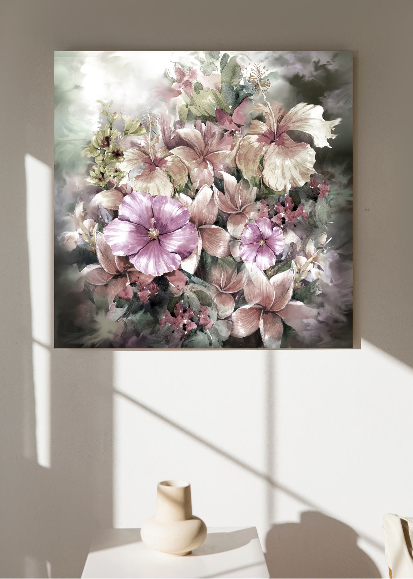 Vintage Wall Art - Kids Room & Nursery Decor - 50x50 inch - Print on Demand - Instant Download