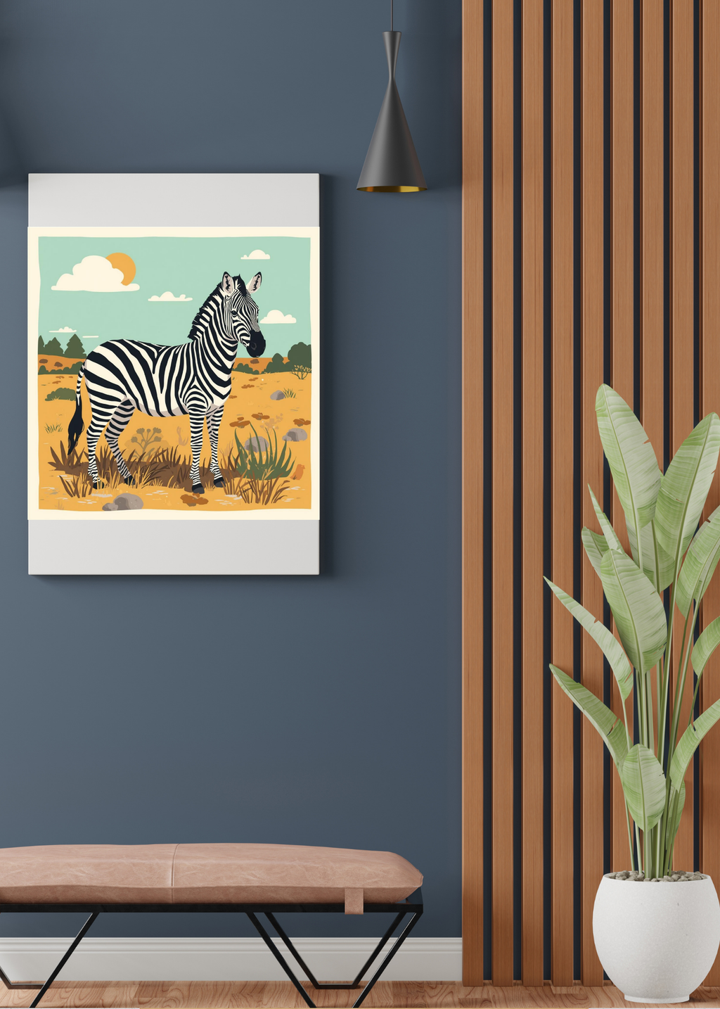 8 Zebra Portraits Bundle - Digital Wall Art for Kids Room, Home Decor & Print on Demand